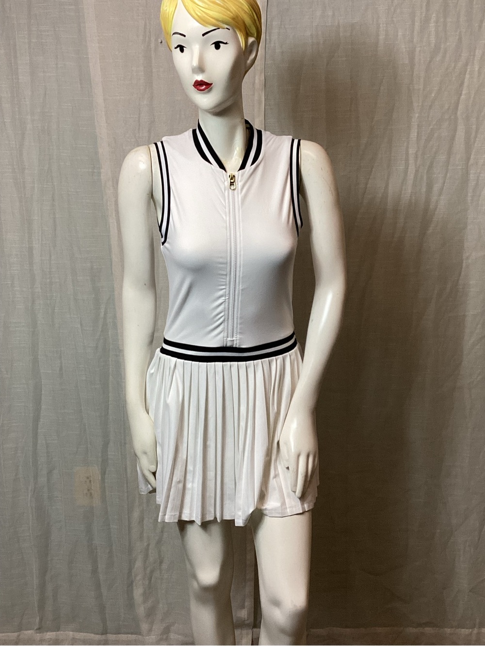 Varley Elgan mini tennis dress; Size: XS